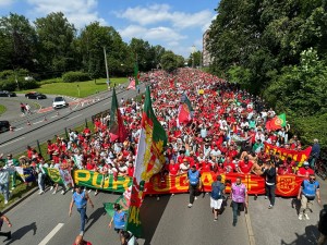 adeptos portugueses euro 2024 22 junho