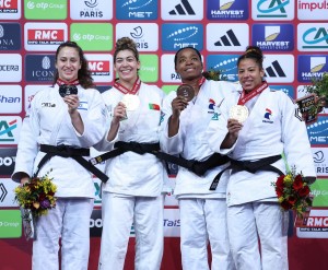 Patrícia Sampaio ouro  Grand Slam de Judo Paris